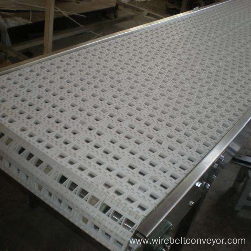 Poultry Plastic Modular Conveyor Belt With Roller